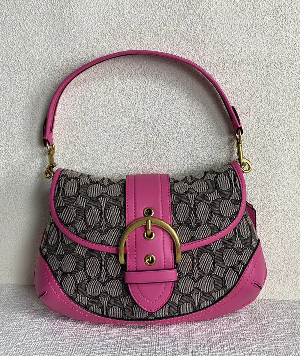 Coach pink shoulder bag